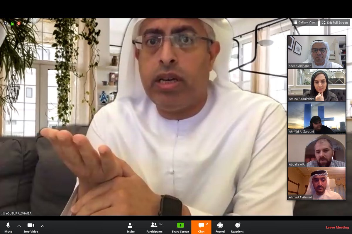 DDSaeed's tweet photo. Enjoyed today moderating the first virtual meeting for the @ciomajlis1 attended by 35 CIOs from the public and private sector in the UAE to discuss how our organizations were ready for the work from home and the role of technology &amp; innovation during #COVID19 crises https://t.co/mAlhp89Bhf