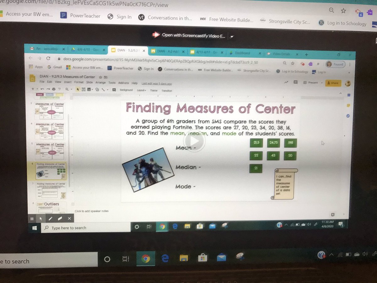 Remote learning has taken providing feedback to a whole new level! The kiddos are engaged and interacting with their Digital Interactive Notebooks for math. I can provide immediate, specific feedback by leaving comments and even creating short videos for individual students.