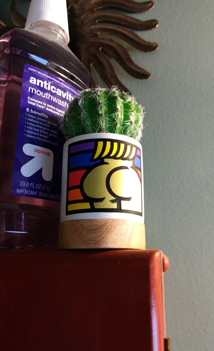 jtgood's tweet image. A meticulously handpainted vessel porting a phallus harkens back to the Venus the Willendorf's exagerrated sexual features but whose graphic urban treatment leaves behind its prehistoric starting point &amp;amp; catapults the overall piece into a contemporary conversation. @HomelessCop