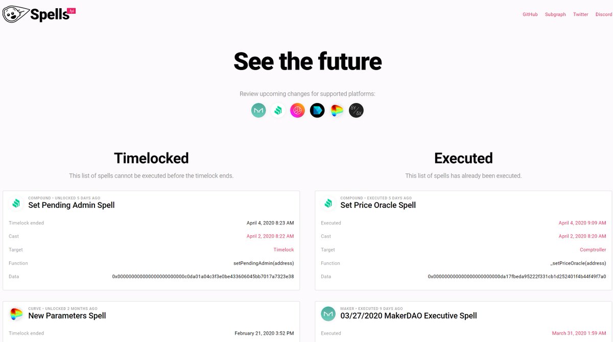 kyoronut's tweet image. spells.fyi では、DeFiプロトコルに適用される(された)アップデートを確認できます。