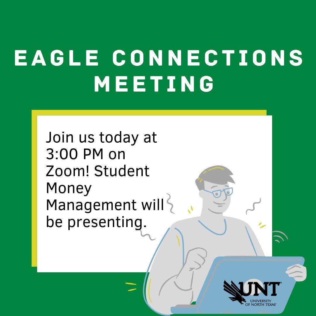 UNT Transfer Center on Twitter "EagleConnections meeting today at 3