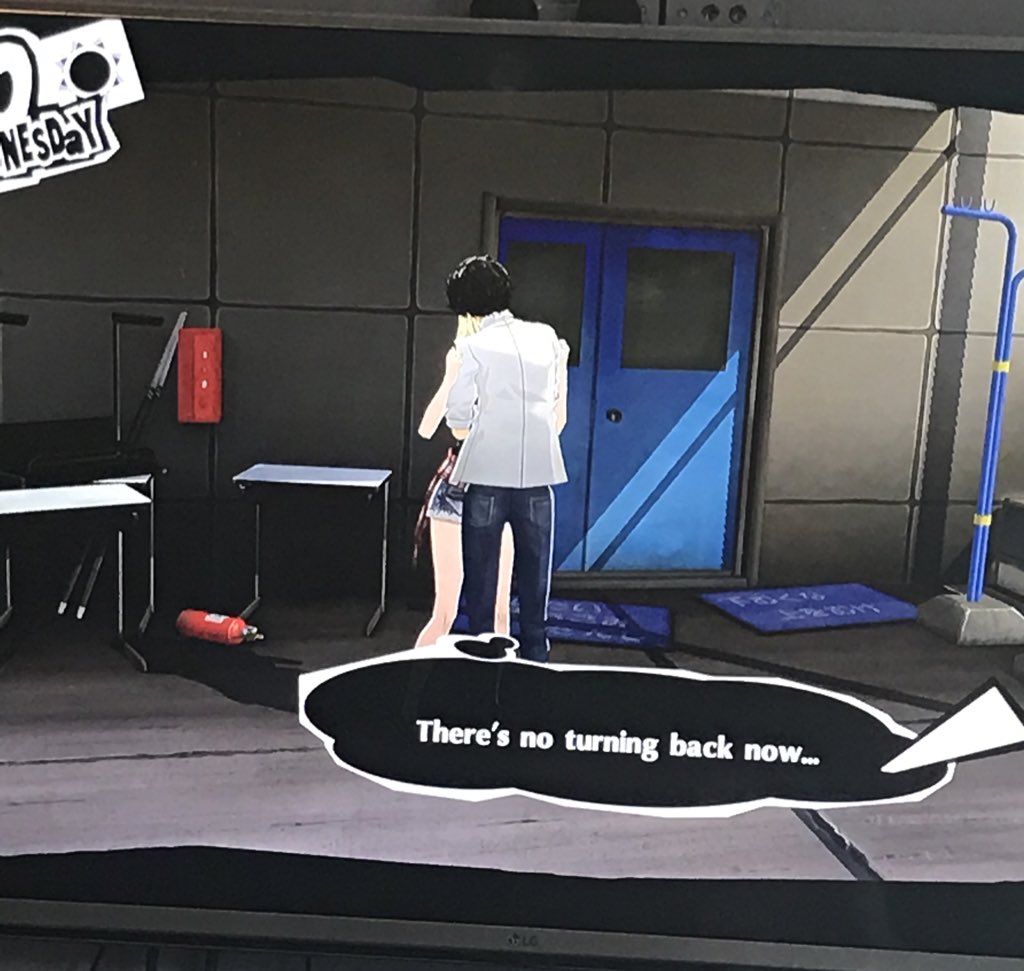 || Just did my first romance in p5r and screeched like a velociraptor... so I think it went well 😂