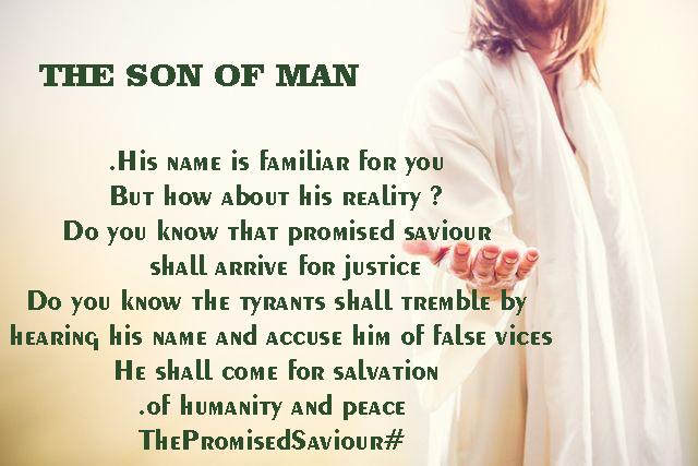 Arrghaavn313's tweet photo. His name is familiar for you. But how about his reality? Do you know that promised savior shall arrive for justice? Do you know the tyrants shall tremble by hearing his name and accuse him of false vices? He shall come for salvation of humanity and peace. #ThePromisedSaviour https://t.co/cyhAxQcK93
