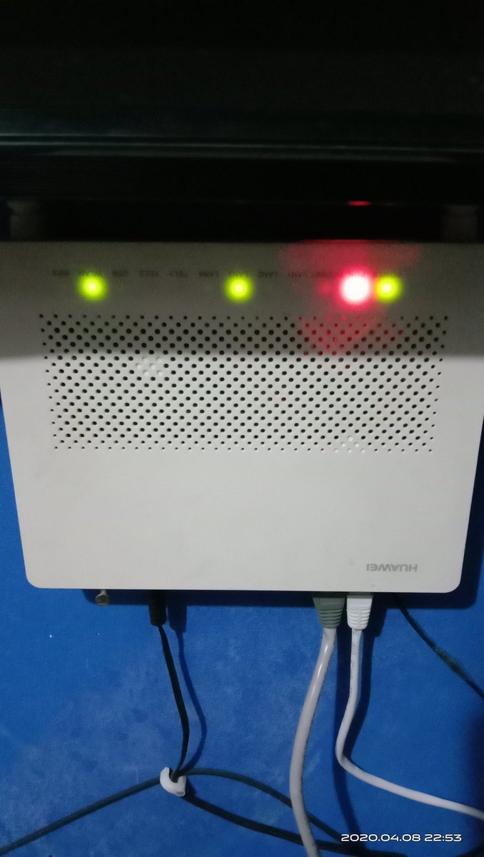 iphaay's tweet photo. @IndiHome min ini PON nya nyala min, sudah di restart masih seperti itu juga https://t.co/RtC6VpCNvL