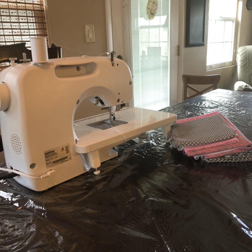 Making masks last week was rewarding for me. Giving back❤️
#masks
#FirstResponders need to be safe
#healthcare workers need to be safe
Please make masks for others and #WearAMask