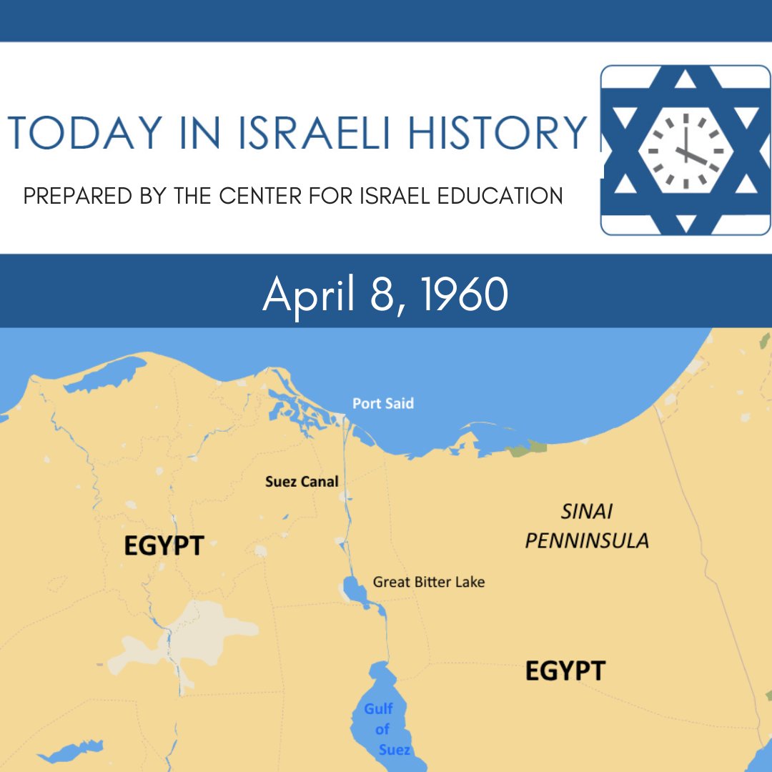 israeleddotorg's tweet image. U.N. Secretary-General Dag Hammarskjold for the first time publicly criticizes Egypt’s confiscation of Israeli cargo on ships going through the Suez Canal.

Learn more at the link below:

 israeled.org/u-n-head-prote… 

#israeleducation #israeldaily