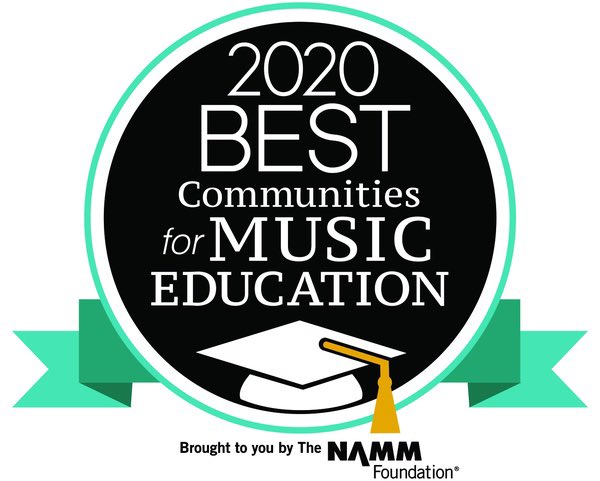 Easton Area High School has been awarded one of the 2020 Best Communities for Music Education! Easton is only one of 750 school districts in the country to receive this award!