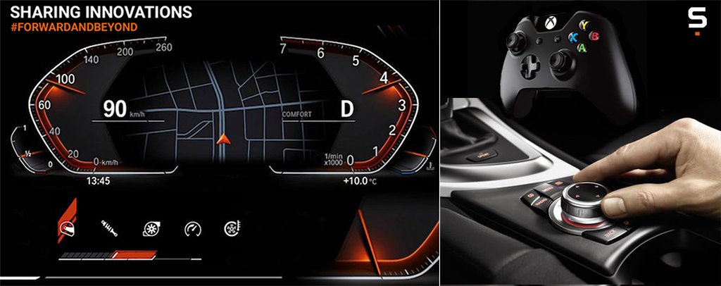 💡Le saviez-vous ? 💡N’avez-vous pas parfois l’impression de jouer à un jeu vidéo quand vous conduisez ? BMW l’a compris et s’est servi de cette inspiration (notamment celle de la Xbox de Microsoft) afin de faire évoluer l’expérience conducteur. #ForwardAndBeyond #innovation
