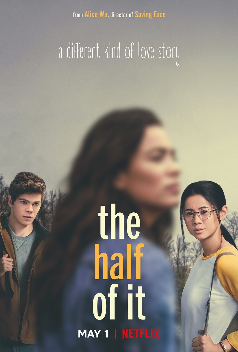 Get ready to have some serious coming-of-age *feelings*... Alice Wu’s THE HALF OF IT comes to Netflix May 1st.