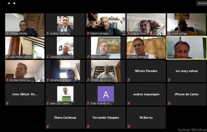 nperezvasquez's tweet photo. Desde la #ComIV de @SenadoGovCo nos reunimos en sesión virtual con los viceministros de @MinSaludCo y @AdresCol para evaluar la respuesta física y presupuestal del sistema de salud a la crisis.
La prioridad es lograr garantizar la capacidad de atención del sistema a los usuarios https://t.co/Cf4E6OFWyj