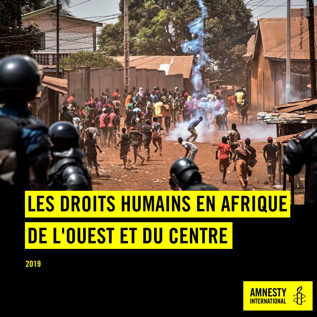 amnestybenin's tweet image. #Benin #RapportAnnuel

Merci de nous avoir suivi. Vous pouvez continuer à lire le rapport global en le téléchargeant à travers ce lien amnestybenin.org/afrique-les-co….

Pour des rdv médias, merci de ns contacter en MP au d'envoyer un mail à info@aibenin.org 

#Amnesty #HumanRightsReport