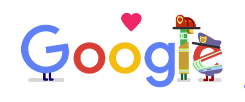 PompiersFR's tweet photo. #COVID19 | Aujourd'hui #confinementjour23 : @Google soutient les @PompiersFR et la @PoliceNationale
Merci à tout ceux qui combattent ce virus, comme les SPF qui lui font face chaque jour. 
N'oubliez pas : limitez vos déplacements et respectez les #gestesbarrières. #RestezChezVous https://t.co/cZXDJE1ZRA
