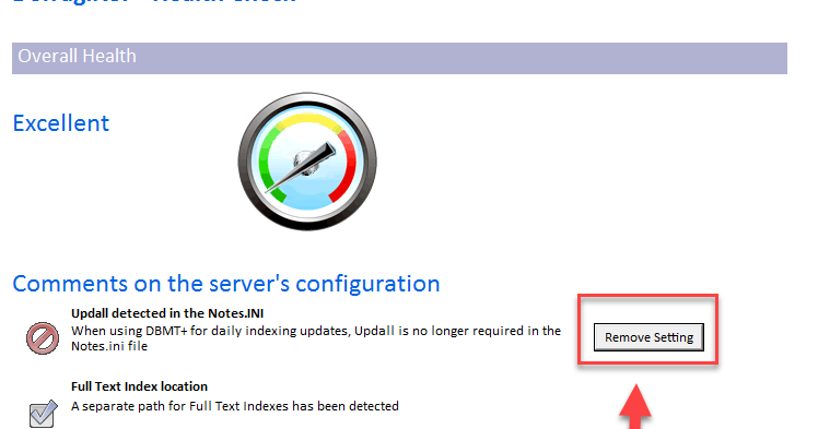 The Health Check after our V11Domino upgrade helped us spot this.. by Adam Osborne dlvr.it/RTP7wW