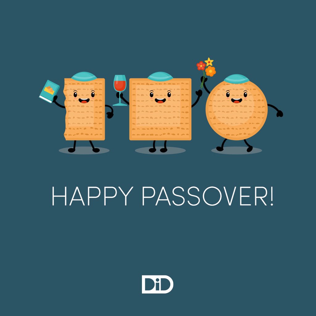 Sending well wishes to all during this Passover Holiday!