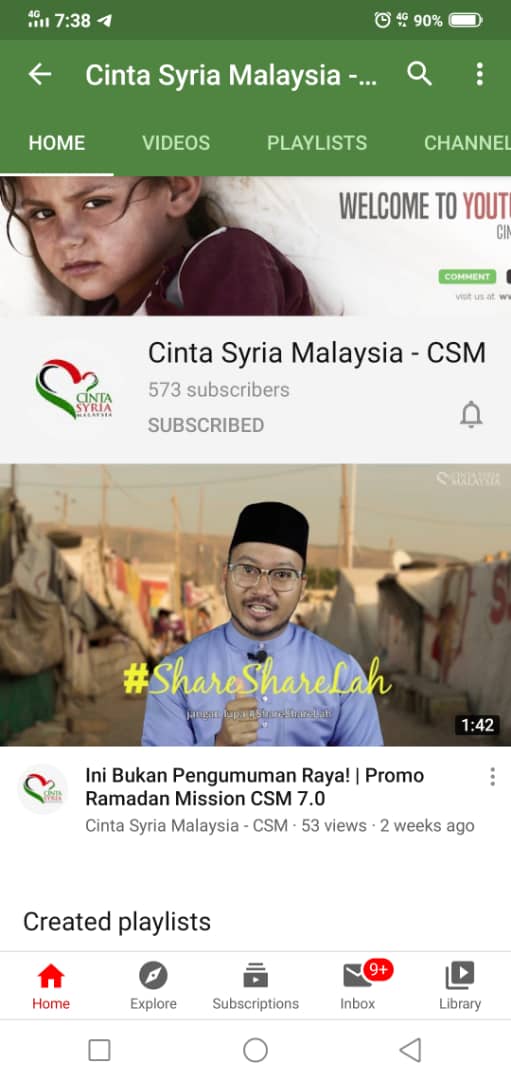 Boleh kenal Sekolah KITA lebih dalam through Facebook : Pusat Bimbangan Alternatif Cinta Syria Malaysia Instagram : sekolahkitacsmYoutube : Cinta Syria Malaysia - CSM