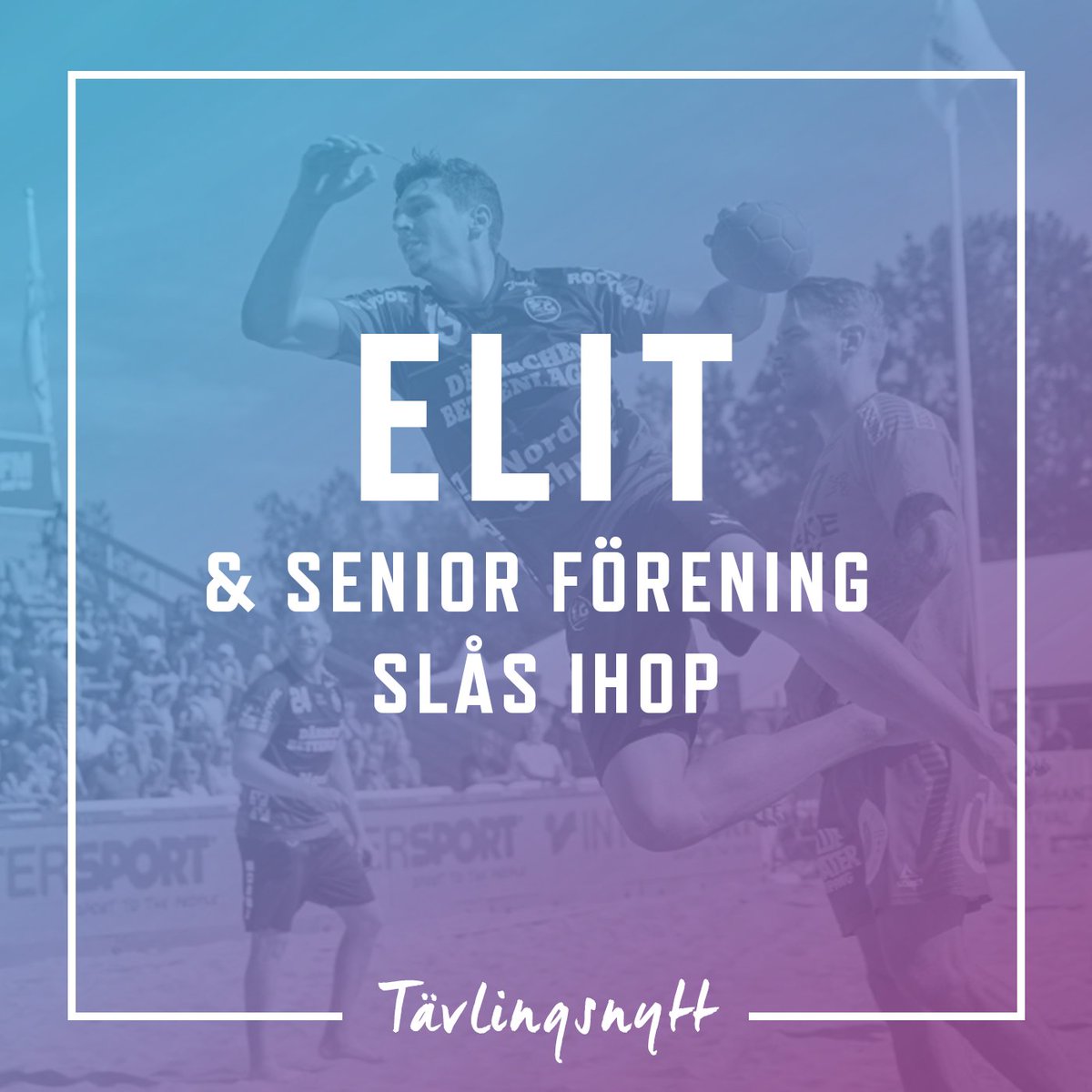 ahusbeach's tweet photo. 🔥 TÄVLINGSNYTT! 
Med anledning av Coronaviruset kommer den populära Åhus Beach Elit och Senior Förening slås ihop till en spelklass i sommar under Åhus Beachhandboll Festival. Klassen kommer spelas fredag 17 juli och lördag 18 juli. 
Läs mer 👉 https://t.co/TJuN58gyZR https://t.co/LbrCuOQOQ5