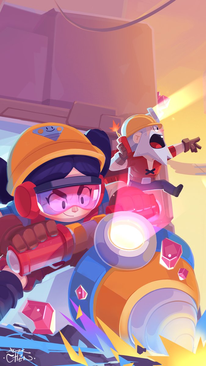 Brawl Stars On Twitter Here Are Some Wallpapers Of Your Favorite Miners - starfire para brawl stars