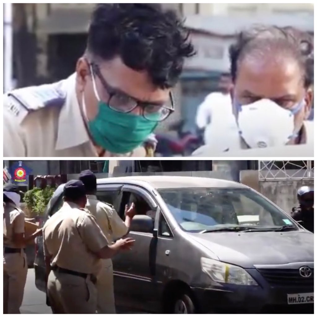 zoinxy's tweet photo. @ashish30sharma @MumbaiPolice Feel for the Policemen Their Families
Give them some respite from irresponsible citizens...
Why ?? Hv the Police to stop Everyone & Q them “ Where are You going??”
Pl Mumbaikars follow the Guidelines @MumbaiPolice Thnkyou 🙏🙌
#StayHomeStaySafeSave Lives
#lockdownextension https://t.co/1ahnI7a3wN