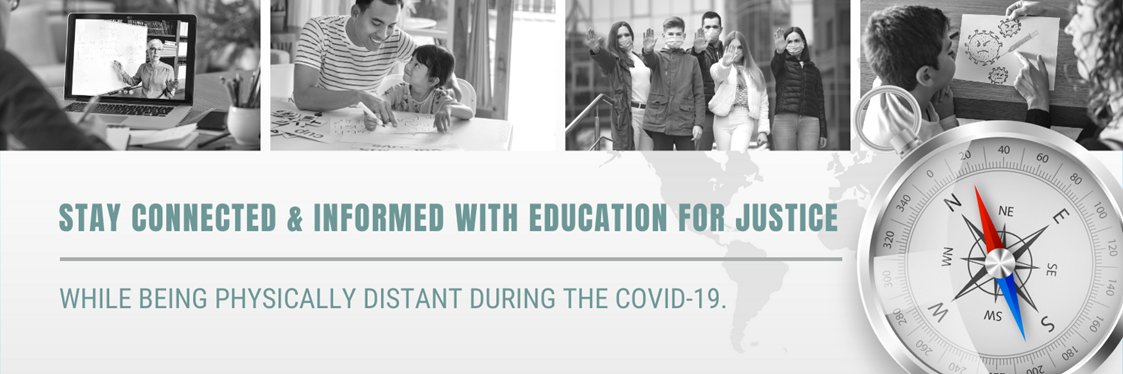 Stay connected &amp; informed during #COVIDー19 with our #Education4Justice under @DohaDeclaration 
 
Let’s make this our joint mission today and every day, #neverstoplearning 

#StayHomeSaveLives