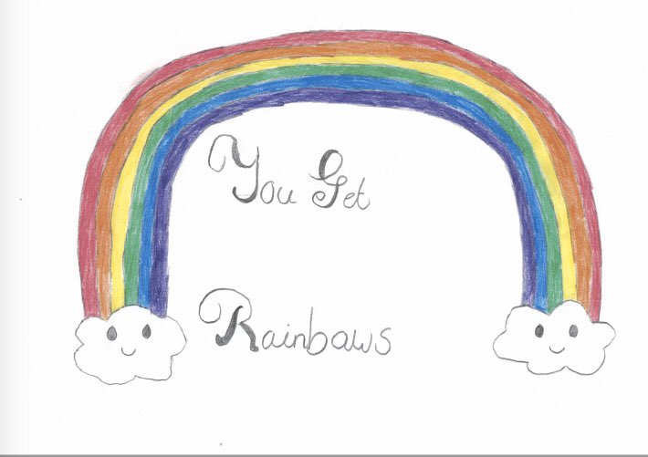 ysgolyddraig's tweet photo. More fantastic images to say thanks to those who have, or still are working tirelessly at the @NightingaleLDN Gwaith dda from @ysgolyddraig #RainbowsForNightingale #hafren #caerffili #y6 #ethicalinformedcitizens https://t.co/wdLqGVDYF8