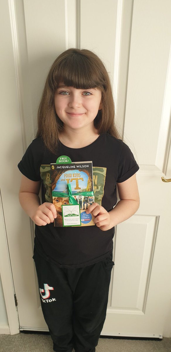 Thank you @the_bookfairies and @FansofJWilson. Lydia was delighted to receive her book and note this morning. We've already watched the film and loved it so can't wait to read the book. #ibelieveinbookfairies #bookfairiesandit