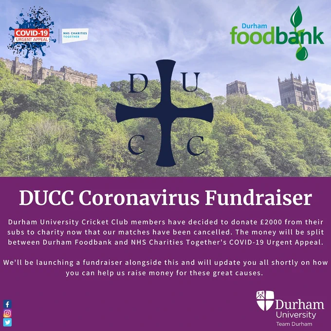Image from Durham University Cricket Club (@DurhamUniCC)
