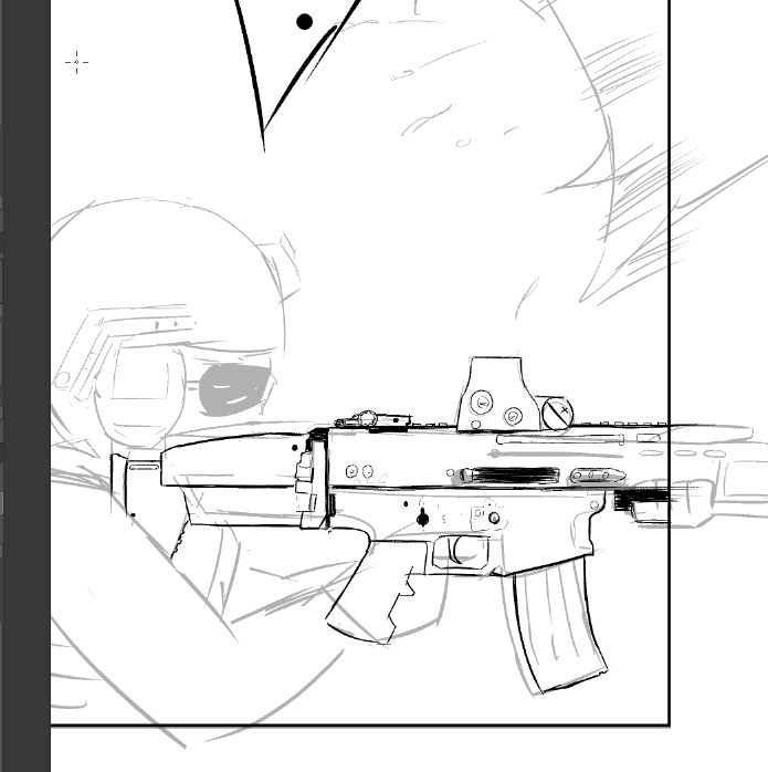 SCARくん描きやすくて好き 