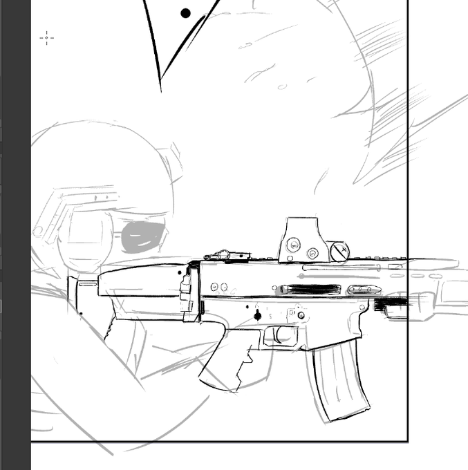 SCARくん描きやすくて好き 