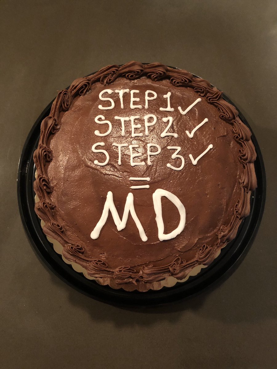 AustinWheelerMD's tweet photo. It’s time to celebrate the little things these days! Thankful to have passed Step 3! Now on to Step 4... 🤔
USMLE Step 1: ✔️
USMLE Step 2: ✔️
USMLE Step 3: ✔️
USMLE Step 4: Weather a worldwide pandemic 🦠
#InternYearChronicles
#InThisTogether
#LifeintheTimeofCorona https://t.co/s5sI0NcNgK