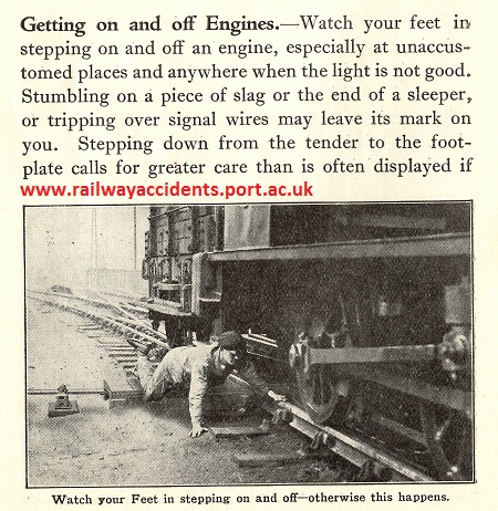  #Worcestershire 5 deaths, 15 injuriesOn 14/11/1914 porter shunter Alfred Scarlett, 51, tried to get on a loco's footstep at  #Albion. He slipped & his right leg was run over; he gave the accident investigators a statement about it before he died on 20/11/1914.