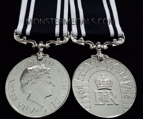 NIPSRBLX's tweet photo. Our organisation awards two medals: The Northern Ireland Prison Service Medal (for five months of meritous service) and the Prison Services (Operational Duties) Long Service and Good Conduct Medal (for one year of meritous service) https://t.co/IDbtMqGmbE
