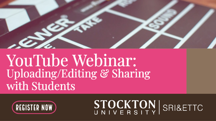 Sweederm1's tweet photo. sriettc: FREE YouTube Webinar Tomorrow! Uploading, Editing & Sharing with Students 4/9/20 at 2pm. Register now at https://t.co/gyYVG80Uuk #edchat #njedchat #njchat https://t.co/q8EagVRTeu