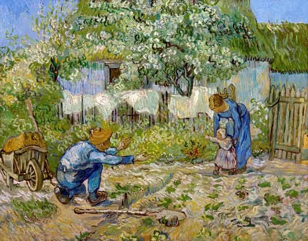 dirkjanjanssen's tweet photo. “Manténgame alejado de la sabiduría que no llora, la filosofía que no ríe y la grandeza que no se inclina ante los niños.”
- Kahlil Gibran

(Los primeros pasos - Vincent van Gogh) https://t.co/SIrWztkMWZ