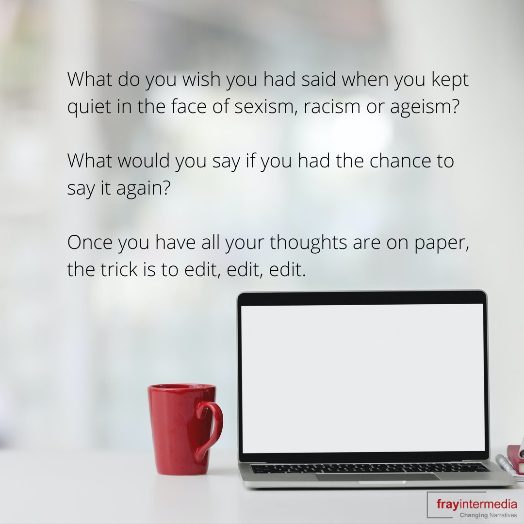 frayintermedia's tweet image. Here's your Day Nineteen #LockdownJournal prompt. Happy writing!