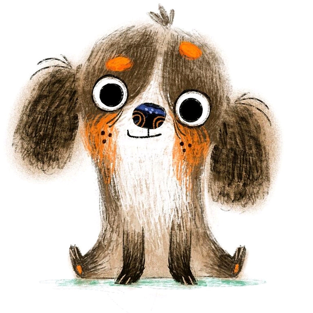 how r u doin? #spaniel <a href="/Arenatweet/">Arena Illustration</a>