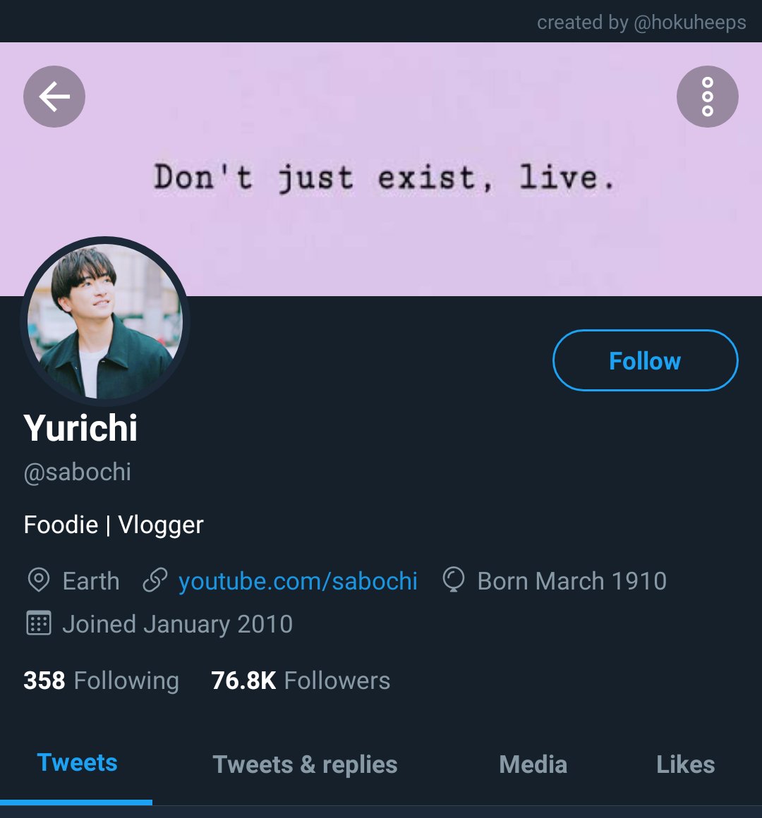 [Profiles]Chinen Yuri, also known as Yurichi, is a rising vlogger who mostly creates content about food, his travels, and his friends