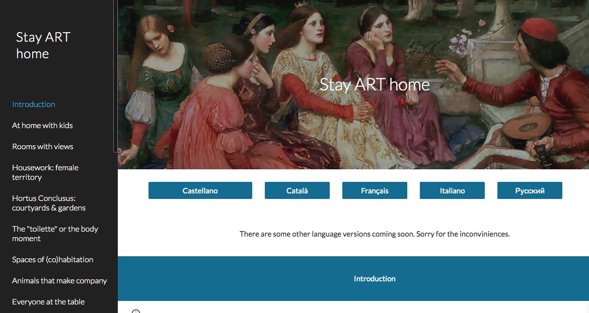 ManelTrenchs's tweet image. "Stay ART home"
Happy to share this project during these difficult days
Enjoy art and more from home
sites.google.com/view/stay-art-…