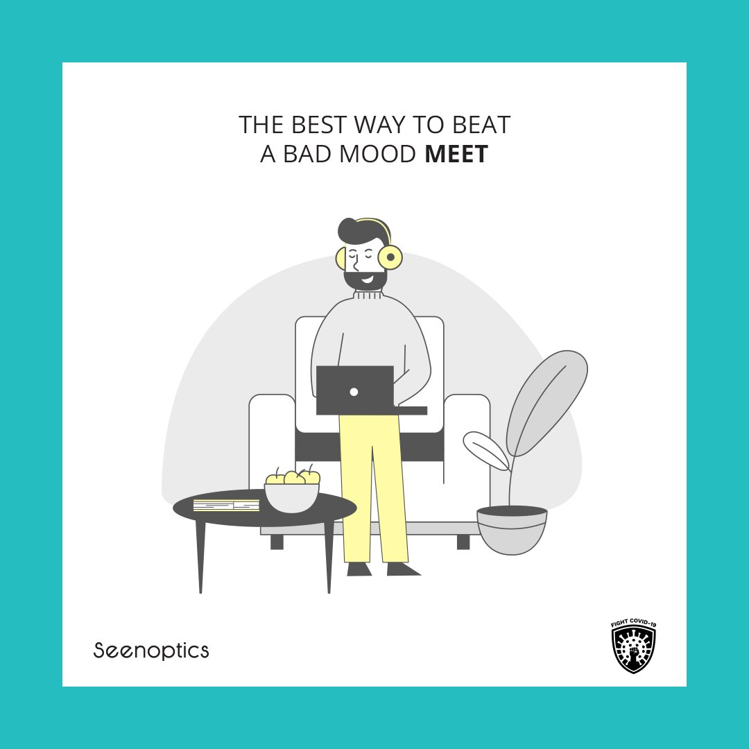 Seenoptics's tweet photo. The Best Way to Beat a Bad Mood, According to Psychology is the 3Ms
1 - #Move
Your body, Furniture around.
2 - #Make
A cup of coffee, Healthy meals, Funny videos.
3 - #Meet
Virtual book clubs, E-friend.
#seenoptics #Beirut #Lebanon #optical #glasses #eyetest #stayhome #staysafe https://t.co/08YGHSpm9F