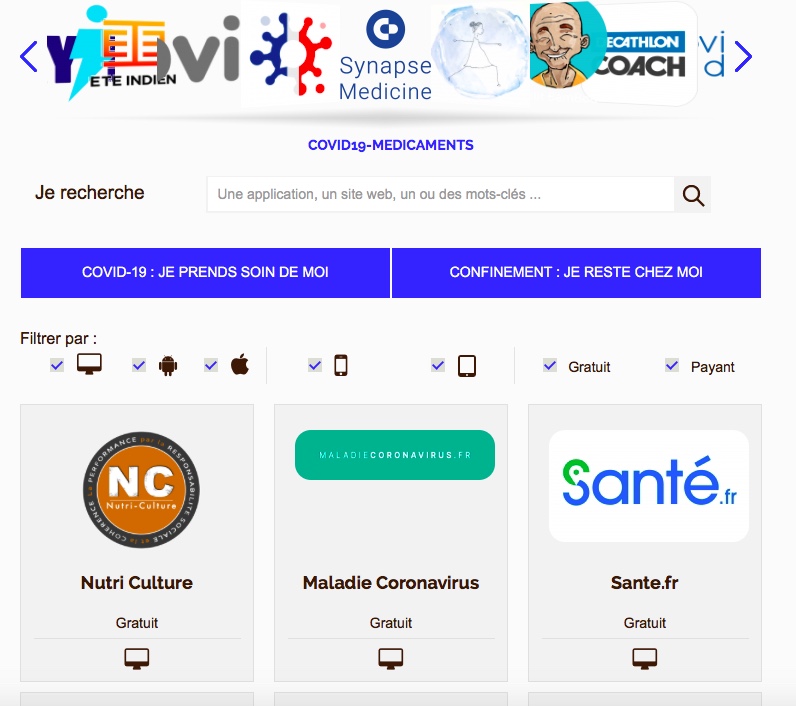 Lancement aujourd’hui d’un Kiosque de recommandation services digitaux pour mieux vivre le #confinement auprès des 15 millions assurés #AG2R LA MONDIALE avec #MEDAPPCARE #COVIDー19 bit.ly/2VfAYQb  
#hcsmeufr #esanté #digital