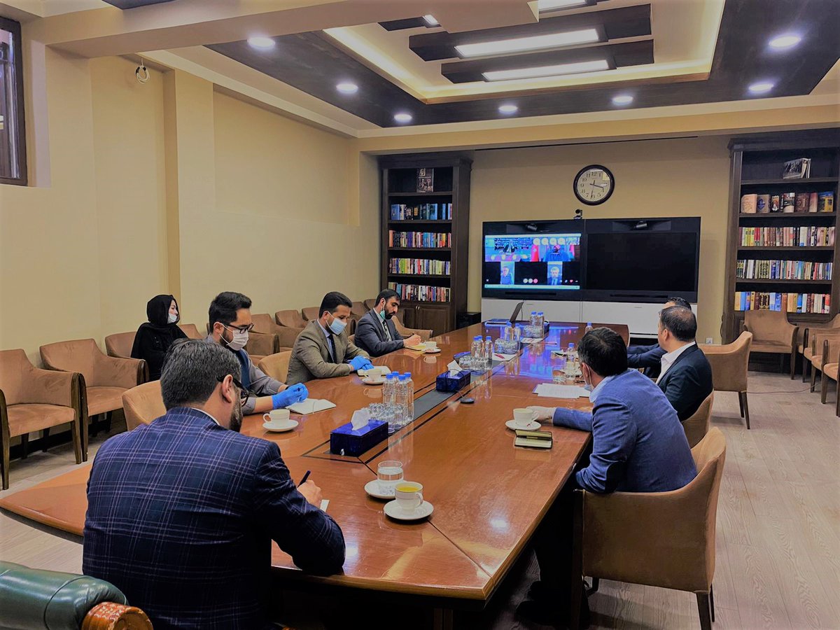 NSA  @hmohib had a video teleconference with ambassadors of troop-contributing countries about developments in the release of prisoners. Afghanistan is prepared to move forward on prisoners and peace, the NSA said, adding that technical teams had made progress on difficult issues.