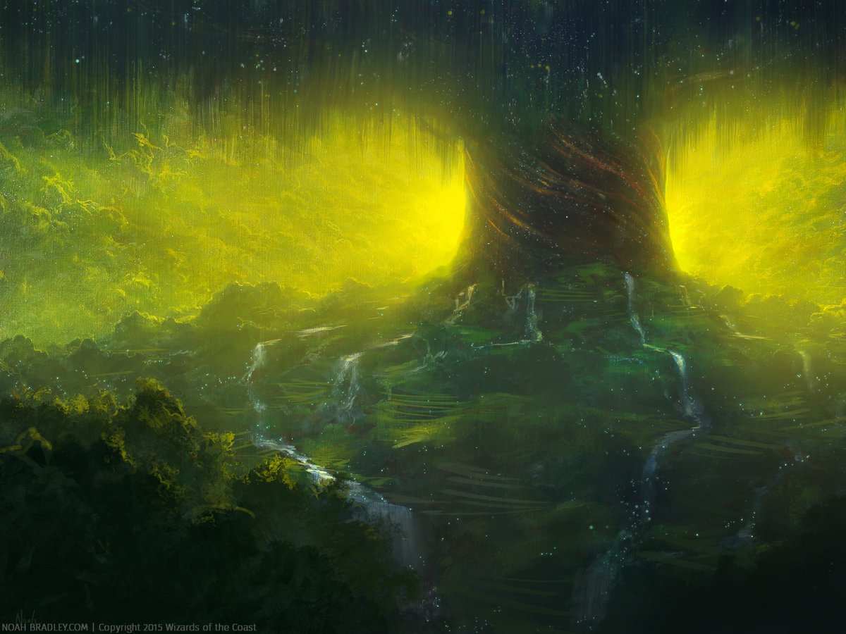 Real talk on painting Magic: the Gathering lands:Forest > Mountain > Island > Plains > SwampThat's my ranking of how easy/good they are to paint. Let me explain:Forests are easy. Lots of color variety. Cool shapes. Not a lot of difficulty. Trees are the shit.