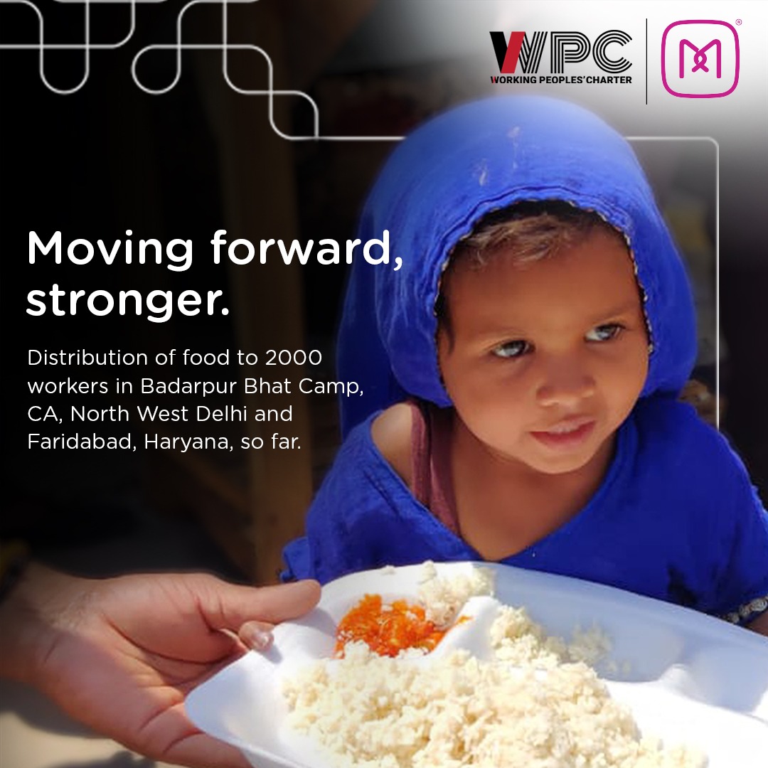 SRKUniverse's tweet photo. DILWALA BAADSHAH 👑

SRK's @MeerFoundation in association with Working People's Charter comes to aid of over 2000 daily wagers across Delhi. ✨

#SRKHelpingFamilies 💖🙏🏼 https://t.co/Fv5Y5hoPOn