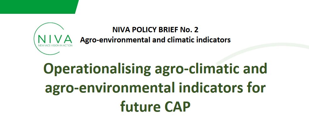 wurcgi's tweet photo. Assessing #environmental and #climatic indicators for European #agriculture can be improved through #capmonitoring data, on parcel boundaries, crops, etc! read more in @niva4cap policy brief: https://t.co/0k7VZAdRRv https://t.co/exnFZv3NJb