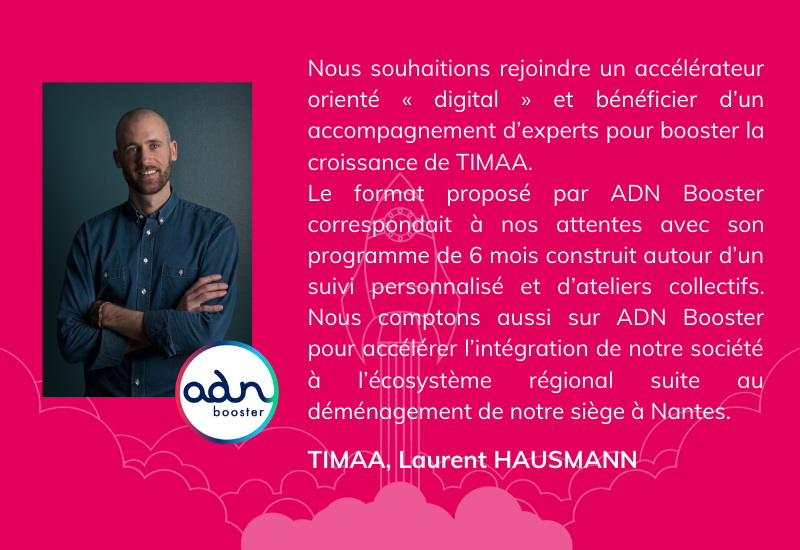 adn_booster's tweet photo. #Boosterdays #PromoPrintemps2020 Connaissez-vous #Timaa ? C'est un service d'assistant administratif pour les #TPE et #indépendants. Leur équipe, néo-nantaise, participe aujourd'hui et demain aux boosterdays💪🚀
Pour en savoir +➡️https://t.co/L6FQmr2bkX #TransfoNum #innovation https://t.co/x8M5zVc83N