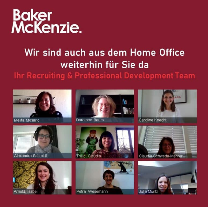 BMKarriere's tweet photo. Unser #Recruiting & #ProfessionalDevelopment Team - auch weiterhin aus dem #Homeoffice für Sie da #lifewithbaker #humanresources #karriere 💻🏠 https://t.co/QRnKzKCCS2