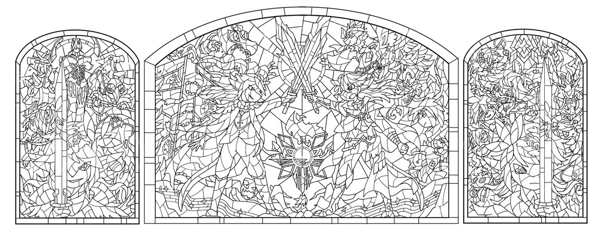 線画さらす流れですか? 