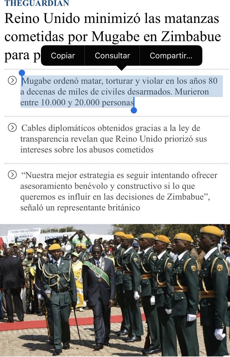 Luego en 2016 fue propuesto por Etiopía  a dirigir OMS y apoyado por China  que hizo gran lobby internacional a su favor.Como director OMS nombró a dictador asesino Robert Mugabe -acusado de ordenar 20,000 ASESINATOS en Zimbabue -.¡La VERDAD del  #coronavirus va SALIR!