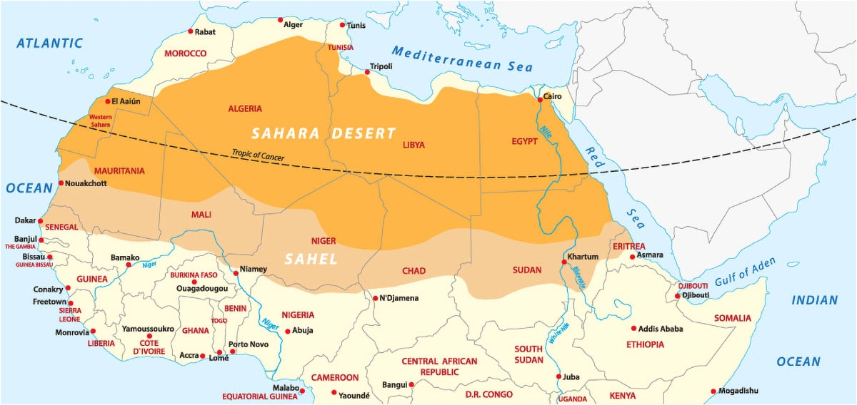 GeographicalMag's tweet image. Geopolitical Hotspot – the Sahel

Geographical’s new geopolitics columnist, the author Tim Marshall, begins his regular monthly column by shining a light on an under-reported region and the conflicts that blight a troubled land geog.gr/Sahel