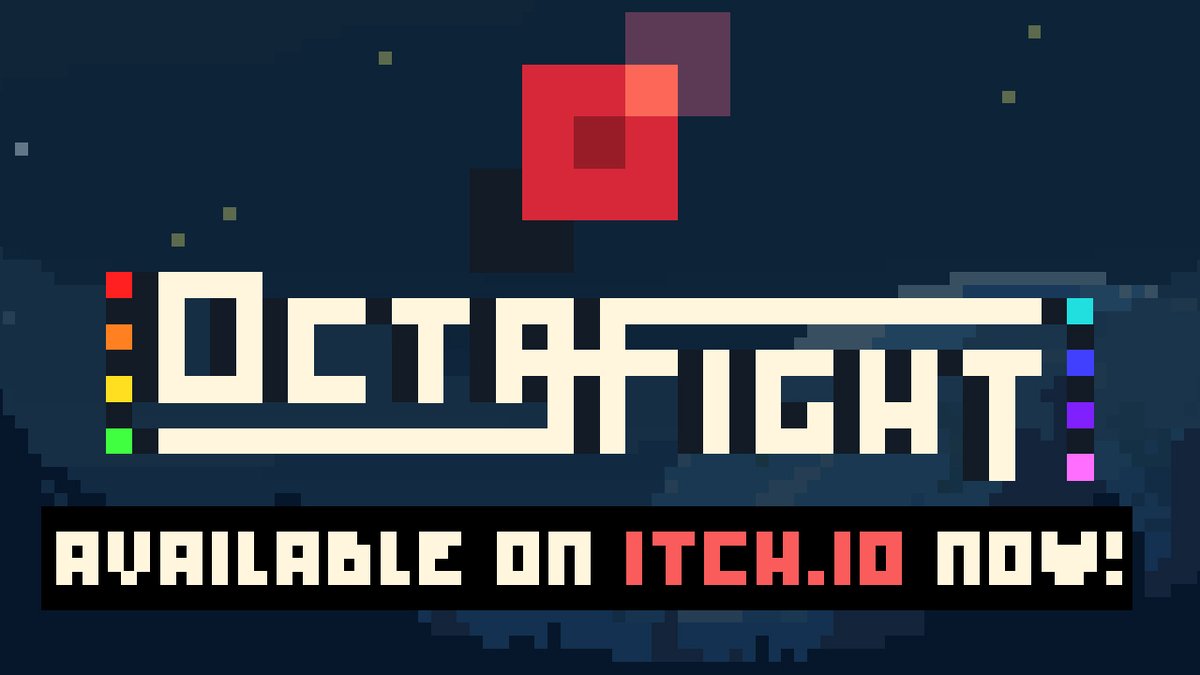 PixelAlmost's tweet photo. #OctaFight is also available on @itchio!
Ready... Fight! 🎮
https://t.co/qU9pCUpUUz
#indiedev #gamedev #indiegames #pixelart https://t.co/h7L2JY8y5x
