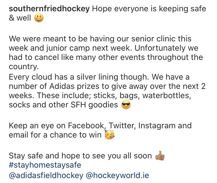 Stay safe and hope to see you all soon 👍🏽